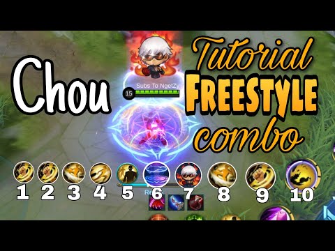 Chou Tutorial Freestyle Combo Like iNSECTiON | Easiest To Hardest COMBO
