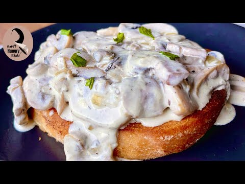 Creamy Mushroom Toast
