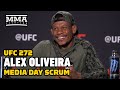 Alex Oliveira ‘Ain’t Going To Listen’ To Kevin Holland’s Trash Talk | UFC 272 | MMA Fighting