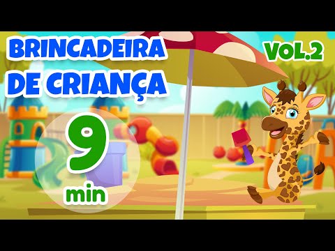 Brincadeira de Criança Vol.2 - Giramille 9 min | Desenho Animado Musical