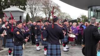 The Irish national anthem - Dublin Fire Brigade Pipe Band