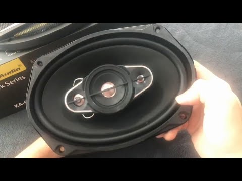 Kole Audio Dark Series 6"x9" 3-Way Speaker KA-C690 ( Chinese Version ) - Unbox