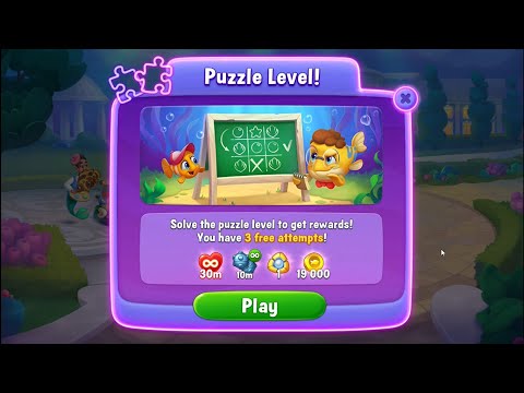 FISHDOM: 💥💥  💎💎💎 Puzzle level 💎💎💎, Level 9814 Super Hard, 9815,  9816 Hard level,  First tries    💥💥