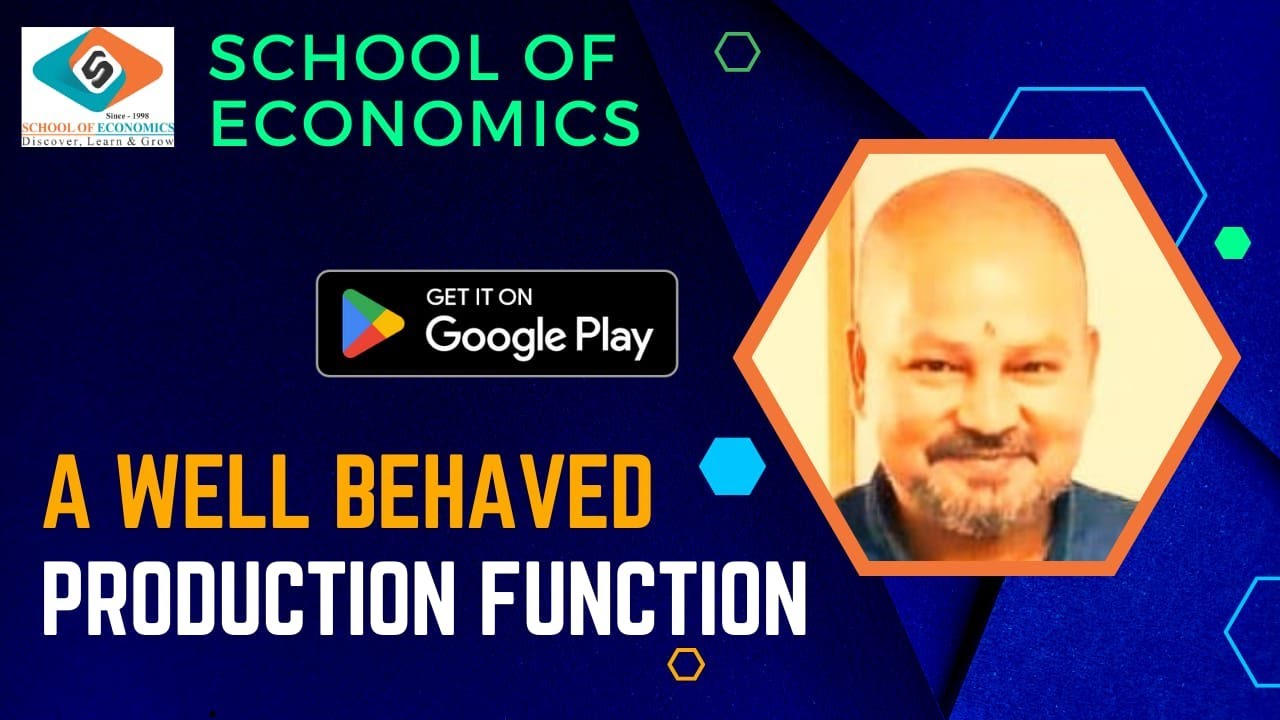 A Well Behaved Production Function or Inada Condition | School of Economics |