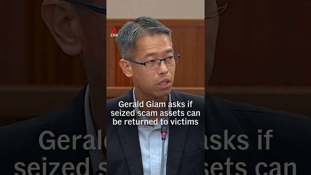 Singapore MP asks if scam assets seized by government could be returned to victims instead