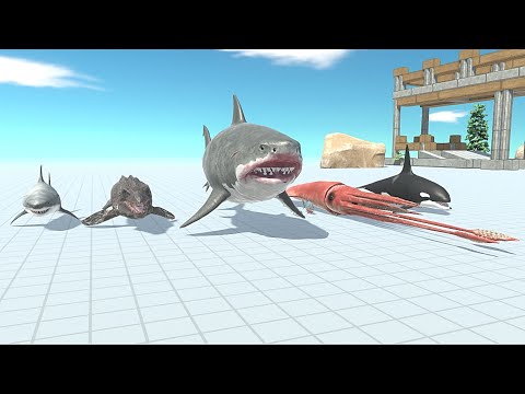 AQUATICS VS EVERY FACTION - Animal Revolt Battle Simulator