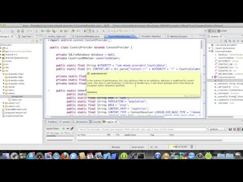 Android Development Course Chapter 20 Own Content Demo
