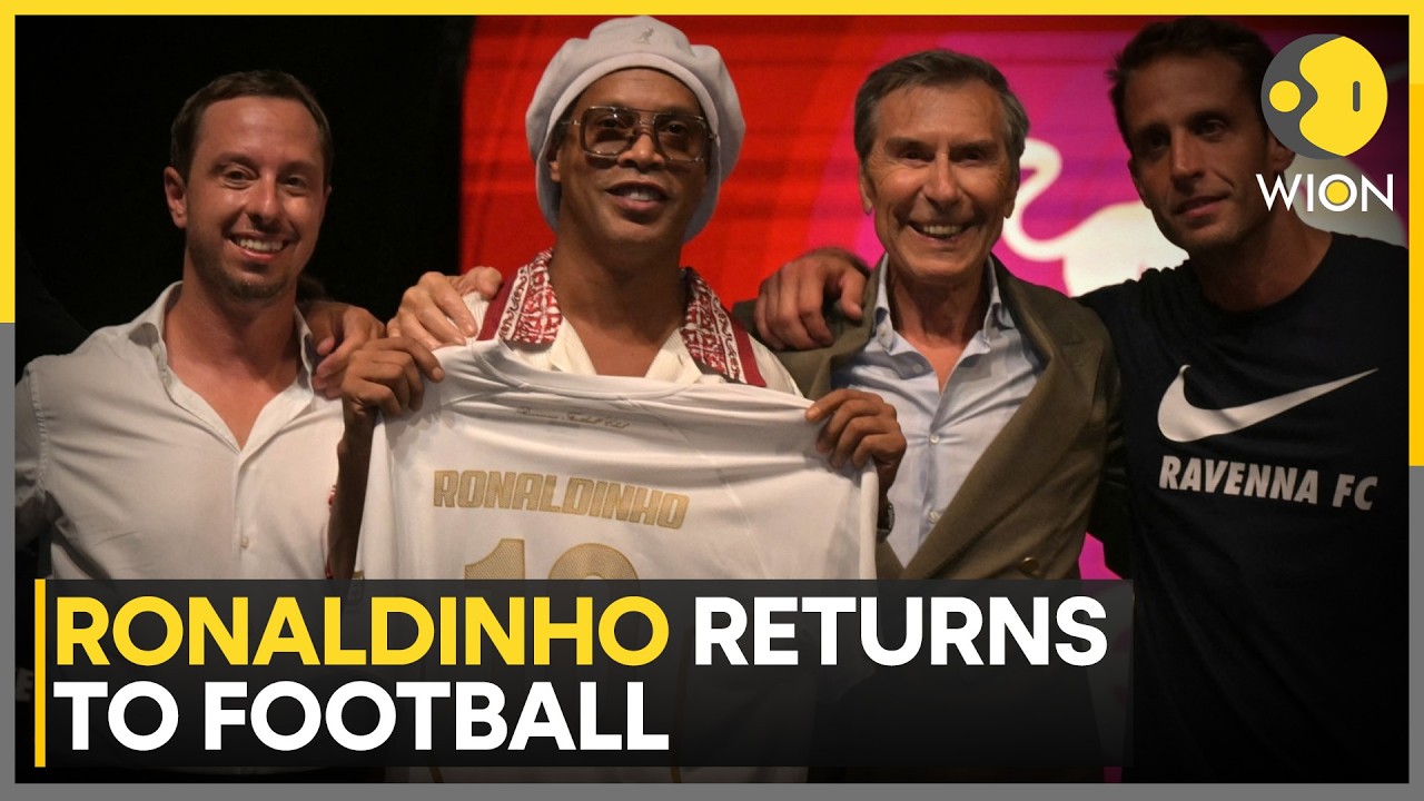 Ronaldinho Signs for Italian Third-Division Side Ravenna FC | WION