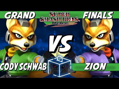 Coinbox 58 - Cody Schwab (Fox) vs Zion (Fox) Grand Finals - Smash Melee
