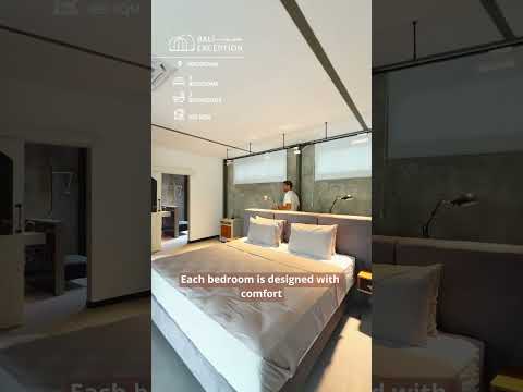 Bali - discover this industrial design 2 bdr villa in Kerobokan