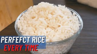 How To Cook Perfect Fluffy Rice EVERY TIME- Easy Steps