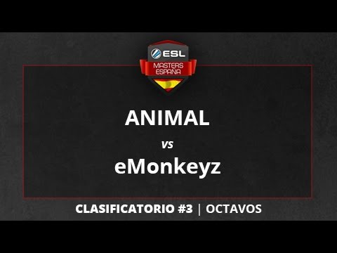 ANIMAL vs. eMonkeyz - Octavos -  ESL Masters CS:GO T1 Clasificatorio #3