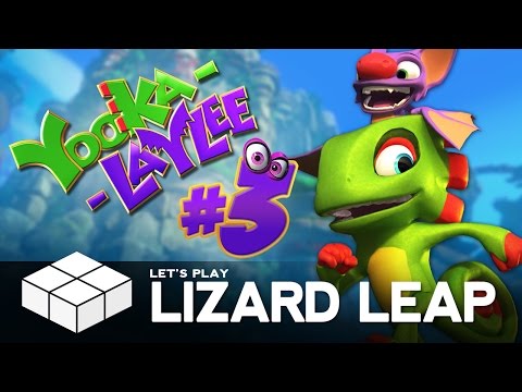 Let's Play... Yooka Laylee Co-Op #3 - Lizard Leap | PC Gameplay