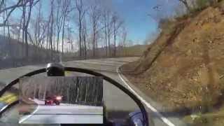 preview picture of video 'SC/GA/NC Route 28 to Highlands NC on Sidecars'