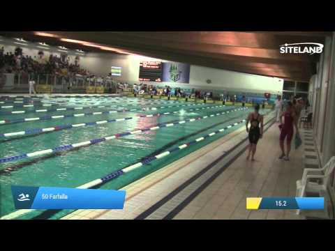 Serie 5 dei 50 Farfalla  Assoluti Femmine Master - Campionati Regionali Master 2015 VENETO e FRIULI