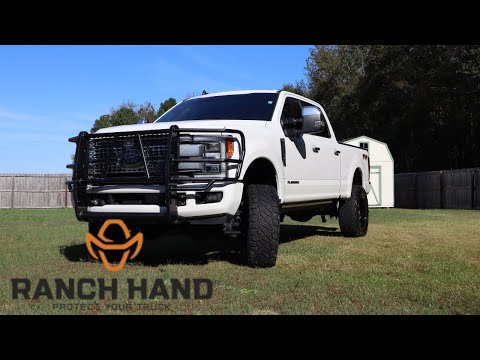 2017+ Ford SuperDuty F250/F350/F450 Ranch Hand Grille Brush Guard