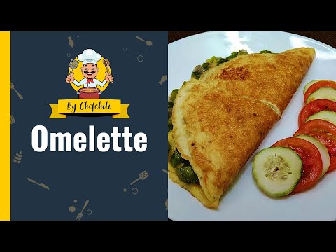 Omelette | Recette d'omelette | Omelette Street Food | Omelette aux œufs maison | Recette d'œufs