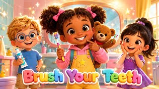 Brush Your Teeth 🪥 | Brush & Smile Song | Kids Song