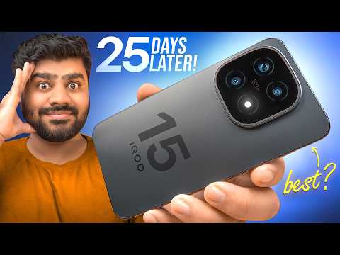 Thumbnail for iQOO 15 - FULL REVIEW After 25 Days of Usage | Reality!!!