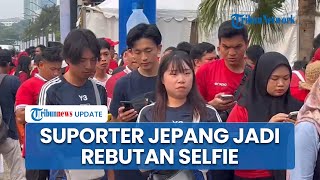 Ratusan Suporter Jepang Rela Datang Jauh-jauh dari Negaranya demi Dukung Timnas di GBK