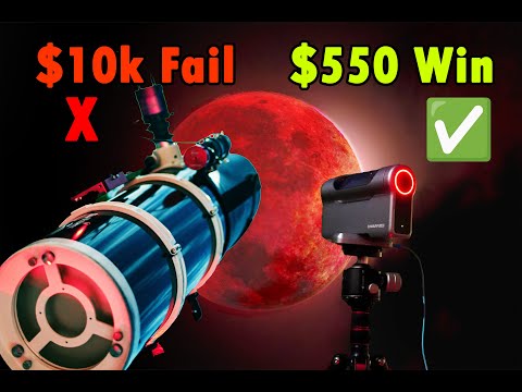 Dwarf Mini vs 10” Astrophotography Rig | Lunar Eclipse Showdown