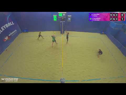 09:20 A. Matvieiev / V. Kelbas - D. Svyrydenko / V. Kraievskyi 24.04.2023 | Winners Beach Volleyball