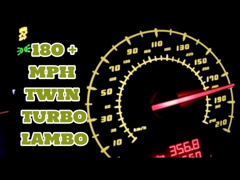 $250K Underground Racing TT Lamborghini 40-180MPH