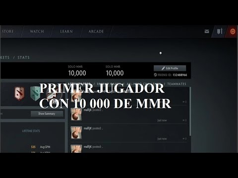 MallljK - 10 000 MMR HIGHEST MMR EVER IN HISTORY OF DOTA 2