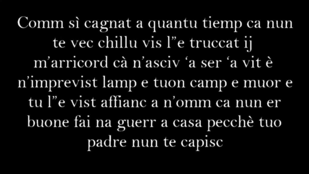 Franco Ricciardi Ft. Rocco Hunt Treno luntane #Testo