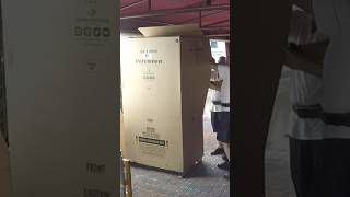 Hiding an 1,000 pound gun safe behind closet doors #gunsafe