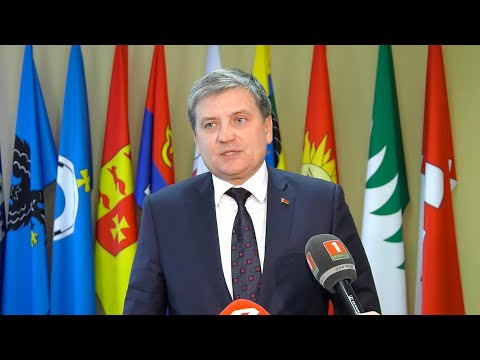 Игорь Луцкий провёл встречу с активом Гомельской области видео