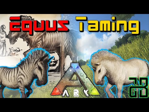 Equus Taming - How to Tame an Equus | ARK: Survival Evolved