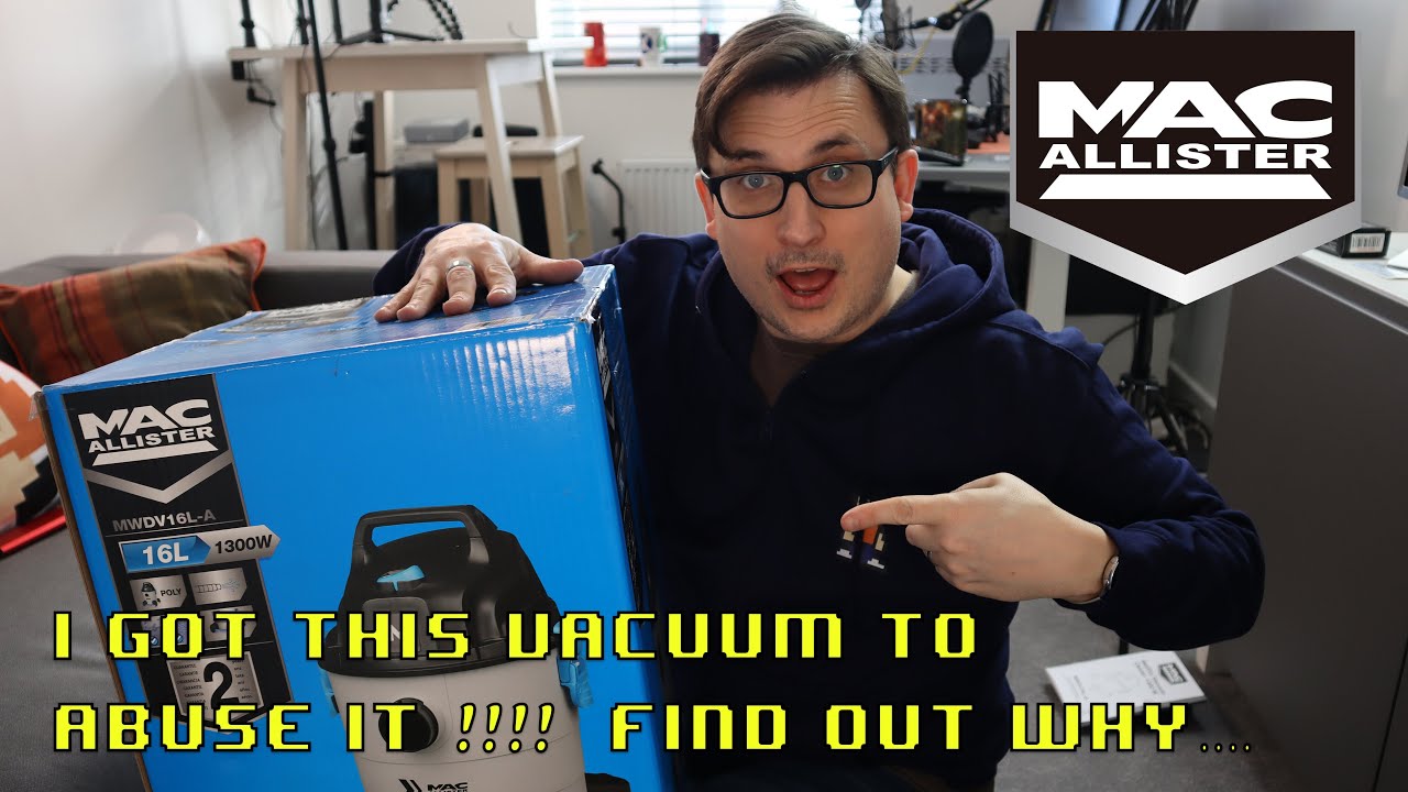 I got this vacuum to ABUSE IT! Find out why I've got this Mac Allister MWDV16L-A