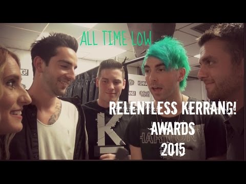 Sophie Eggleton chats to All Time Low at the Kerrang! Awards 2015