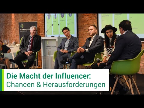 Die Macht der Influencer: Chancen & Herausforderungen | Diskussion | 6. Mediendialog Lebensmittel