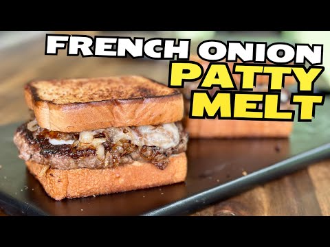 French Onion Patty Melt