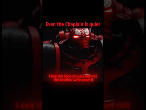 Even the Chaplain is quiet… #40k #warhammer40k #spacemarine2 #warhammer #spacemarines #bloodangels