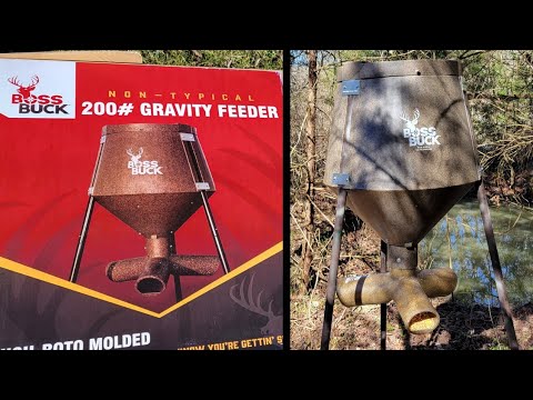 BOSS BUCK 200lb Gravity Feeder