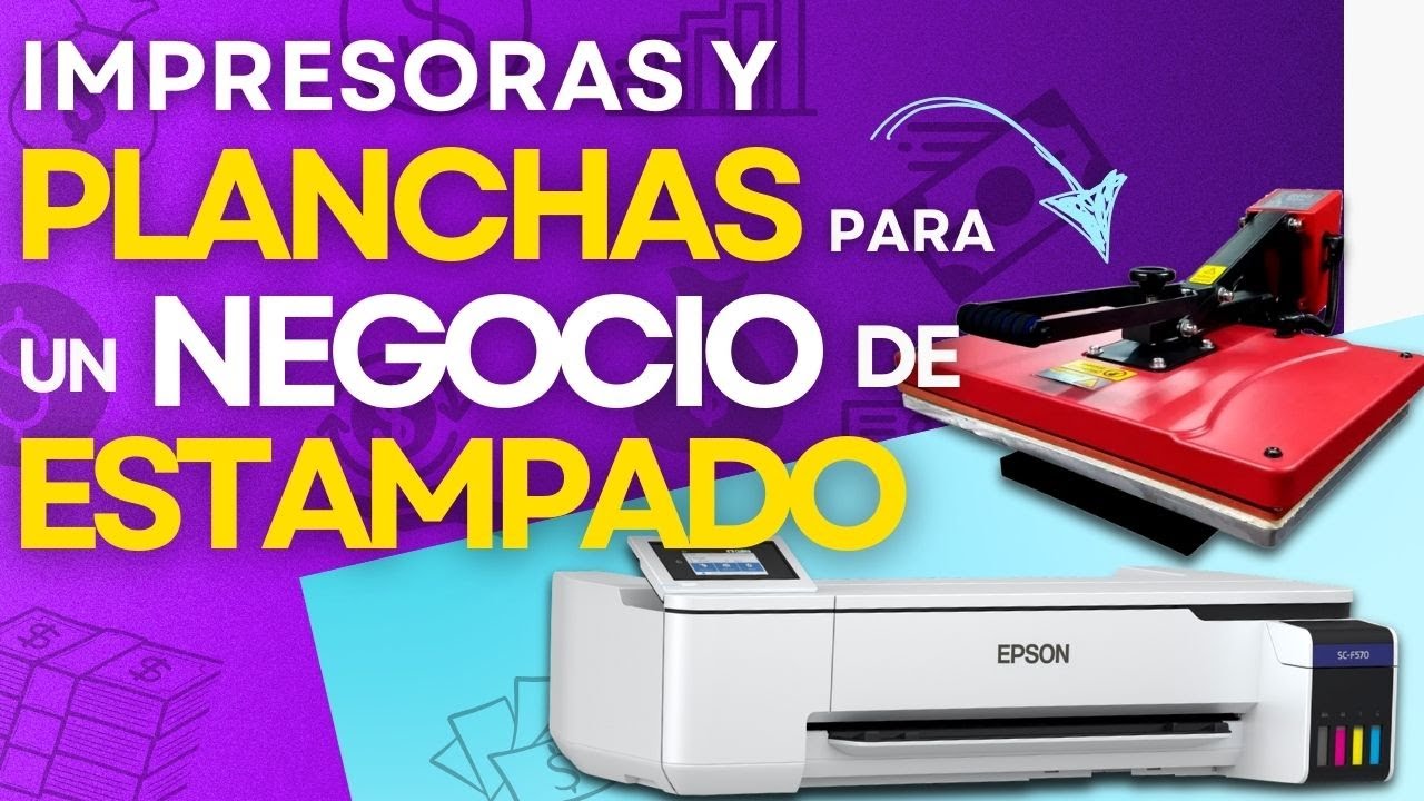 Qué Máquinas comprar para comenzar tu Negocio de Estampados🚀
