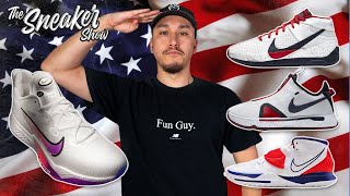 $40 KYRIE'S? NEW YEEZY COLORWAYS + NIKE'S USA OLYMPIC COLLECTION | #TheSneakerShow 👟