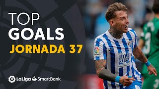 Todos los goles de la jornada 37 de LaLiga SmartBank 2021/2022