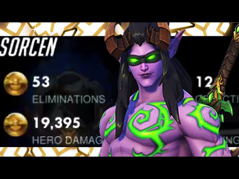 FASTEST GENJI NECROS GOES INSANE WITH 53 ELIMS! [ OVERWATCH SEASON 23 TOP 500 ]