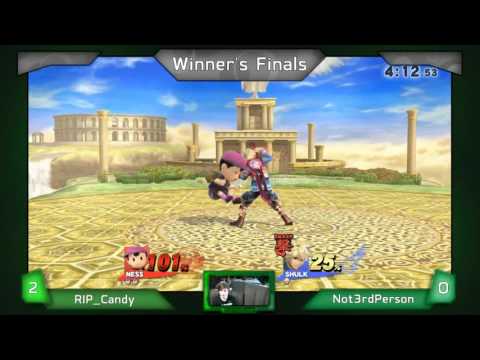RIP_Candy (Ness) vs. Not3rdPerson (Shulk) [Winner's Finals] - Smash Sunday @ eBash