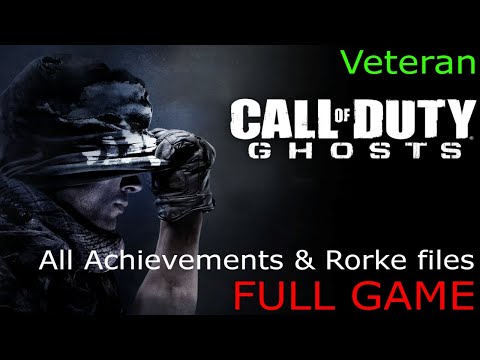 Call of Duty: Ghosts PC Full Gameplay Walkthrough on Veteran with All Achievements & Rorke files