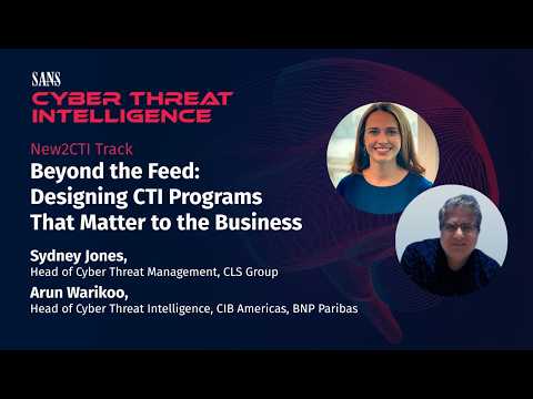 NEW2CTI | Beyond the Feed: CTI That Matters to Business