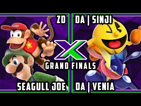 S@X 244 Smash 4 - Seagull Joe & ZD Vs. DA | Sinji & DA | Venia - Wii U Doubles Grand Finals