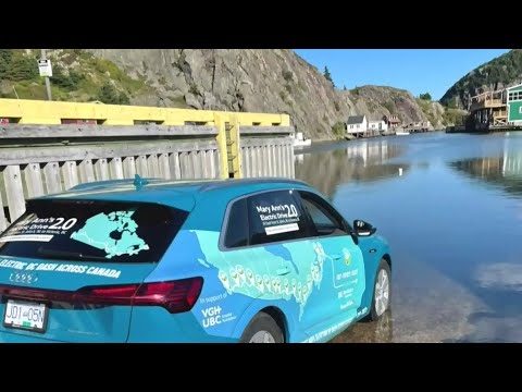 Thumbnail for Electrifying journey: Cross-Canada drive in under 5 days by Vehicle