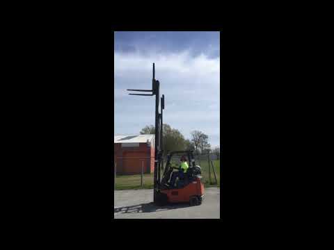 Toyota 8FGCU15 Propane Forklift CCR15396