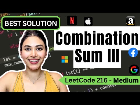 Leetcode Combination Sum Iii Python