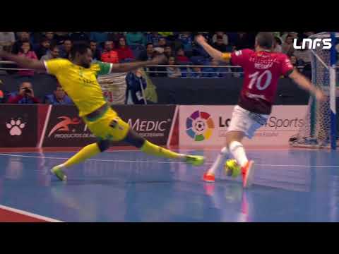 Gol Adri Ortego (1-1) Jaén P. Interior - Ríos R. Zaragoza. Semis Copa de España. LNFS